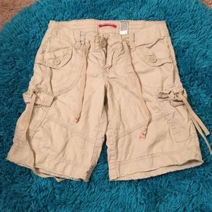 Knee-Length Cargo Shorts
